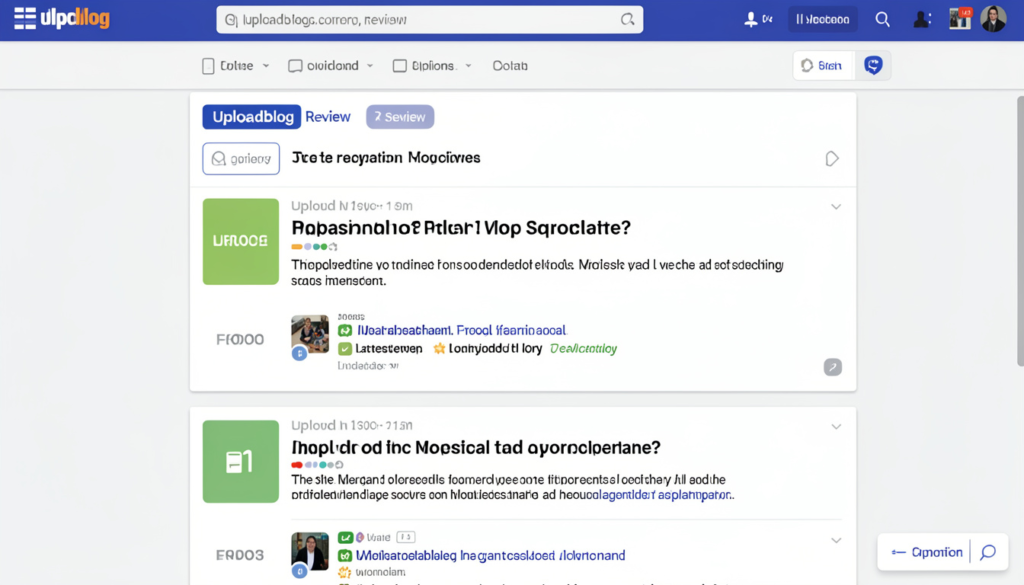 uploadblog review