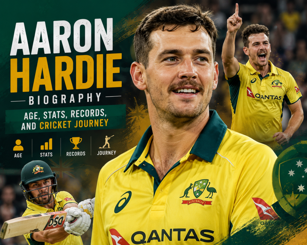 Aaron Hardie Biography: Age, Stats, Records, and Cricket Journey