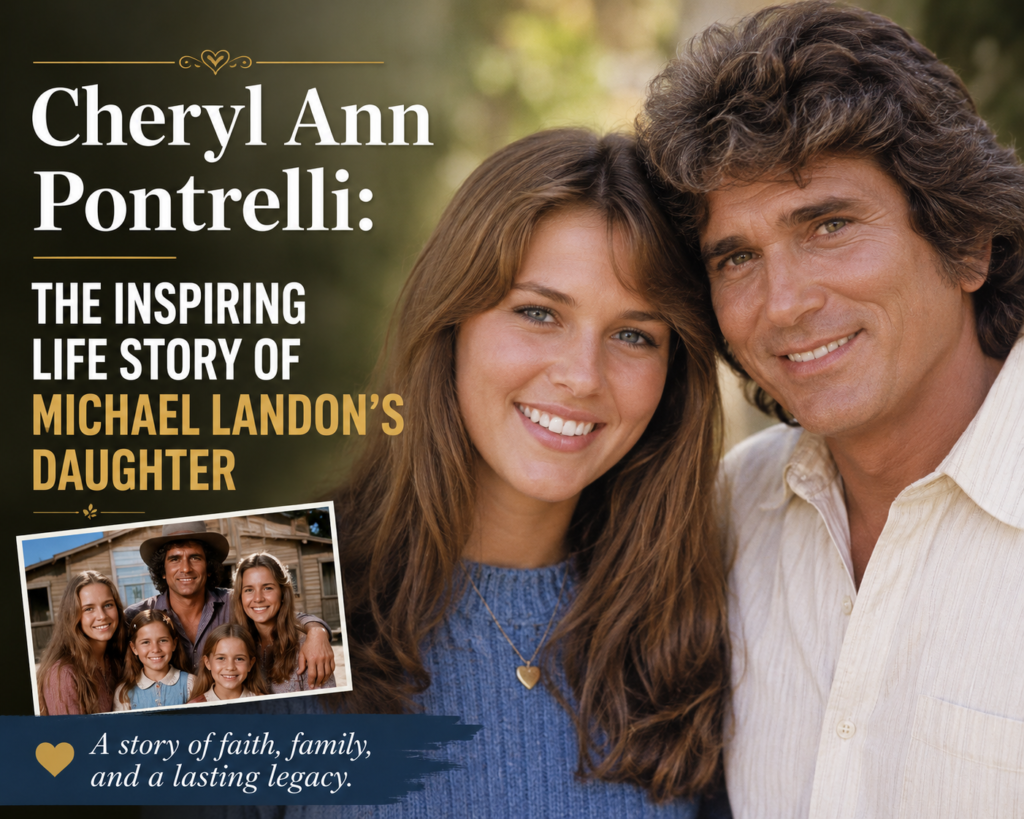 Cheryl Ann Pontrelli: The Inspiring Life Story of Michael Landon’s Daughter Cheryl Ann Pontrelli